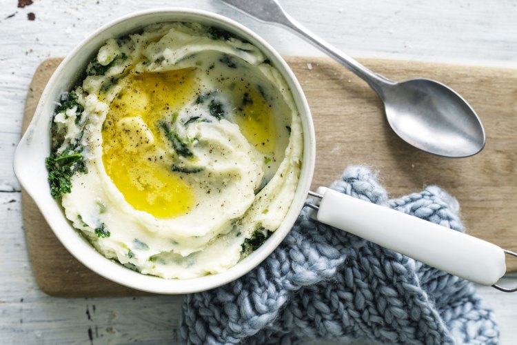 Jill Dupleix's kale colcannon mashed potato 