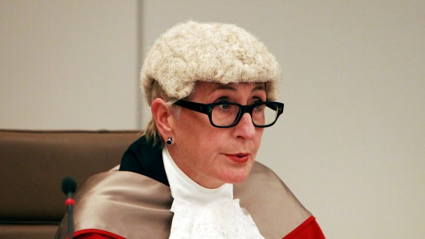 Justice Elizabeth Fullerton has presided over many high-profile cases.