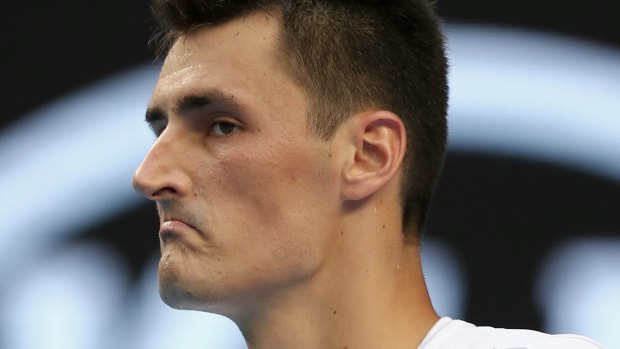 All in a day's work: Tomic said he wouldn't have pursued tennis had his time over.