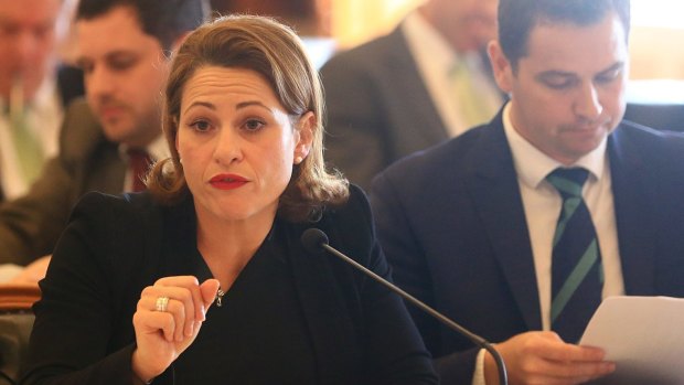 Deputy Premier Jackie Trad says she hopes she does not have to work with a bigoted Donald Trump.