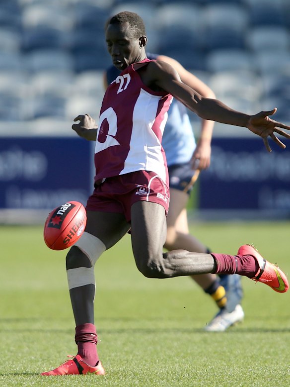 Leader: Mabior Chol is "one of the good guys", says Adrian Fletcher.