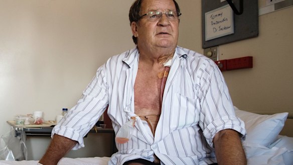 On the bench: Tommy Raudonikis will be in recovery mode after undergoing surgery to remove cancer of the neck.