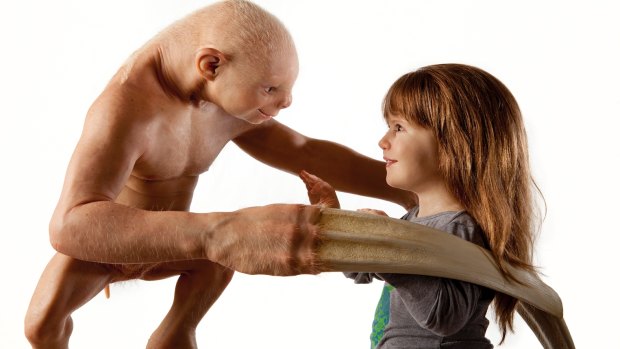 Patricia Piccinini's The Welcome Guest features in Hyper Real at the NGA.