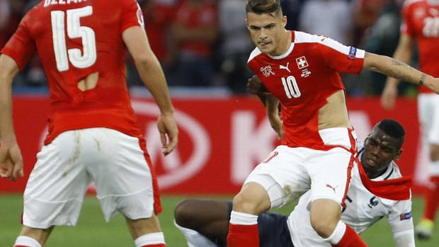 Euro 2016: Puma apologises for shredded after Switzerland jerseys open