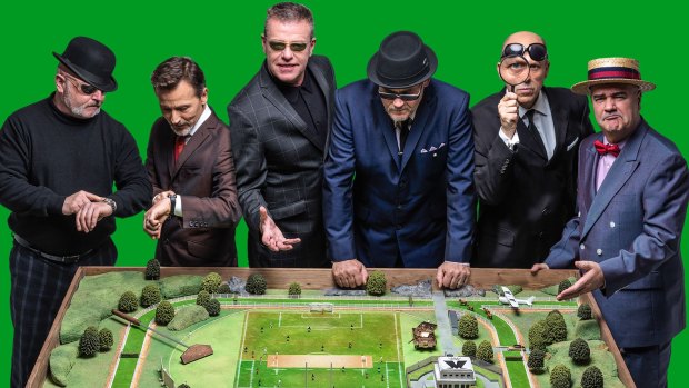 Suggs, third from the left, with fellow members of Madness.