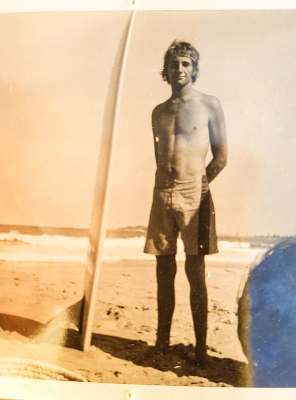 Frank Robson on the gold coast about 1968/9. 