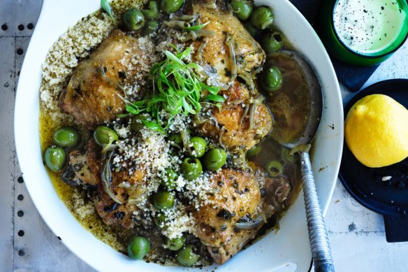 Neil Perry's Middle Eastern chicken casserole.