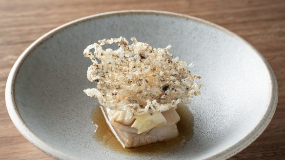 Pork jowl dish at the new Quay.