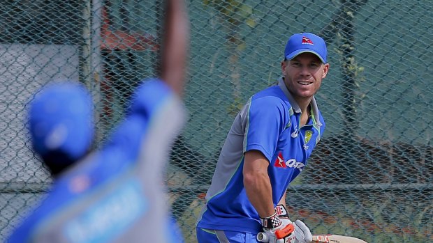 "Ready to go": David Warner believes he plays his best cricket when he is fresh. 