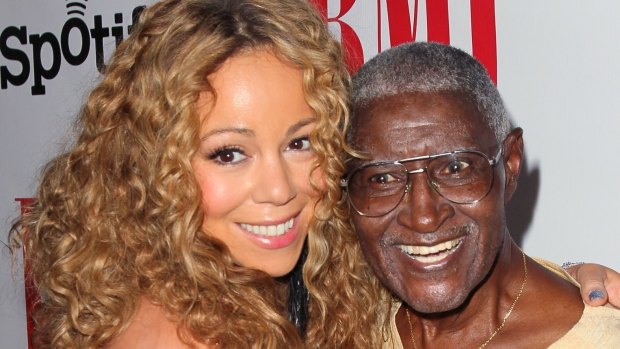 Photographer Bill Jones and Mariah Carey attend the 12th Annual BMI Urban Awards in 2012 in Beverly Hills, California. 