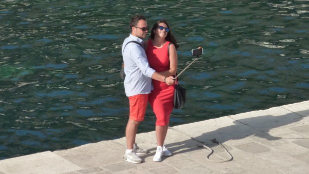 Selfie love in Croatia
