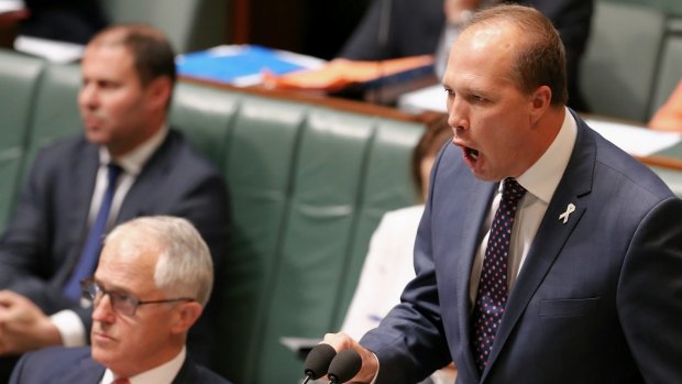 Peter Dutton holds great sway over Malcolm Turnbull's leadership.