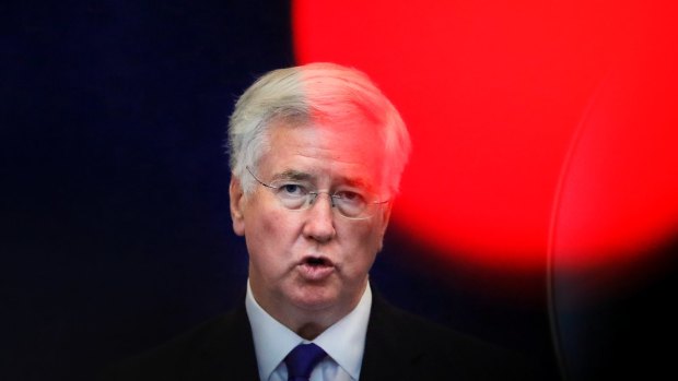 Implicated
 in a scandal: Britain's former defense minister Michael Fallon.