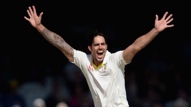 In top form: Mitchell Johnson.