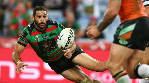 Six appeal: Greg Inglis looked good in the No.6 jumper last week.