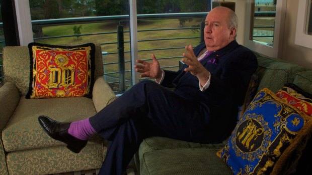 Crisis management: Alan Jones says rugby in Australia is in dire straits. 