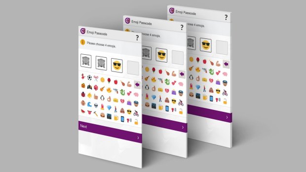 A British company has built an emoji PIN security system.