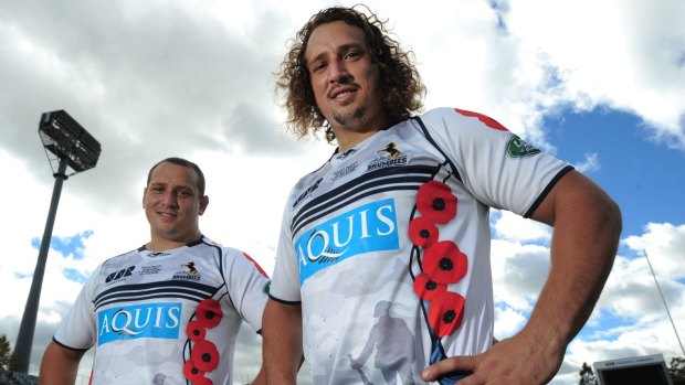 Wanted: Twin brothers Ruan (left) and Jean-Pierre Smith are on the Waratahs' radar.