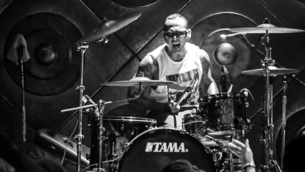 Jerinx, drummer in the Balinese punk band Superman is Dead, was scheduled to appear at a cancelled event discussing Bali's Benoa Bay development.