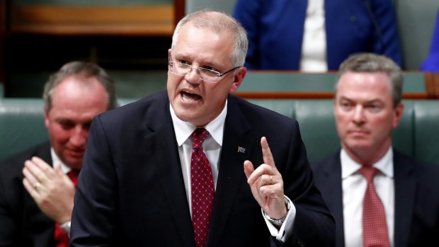 Treasurer Scott Morrison 