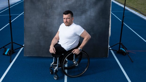 Kurt Fearnley is a three-time Paralympic gold medallist.