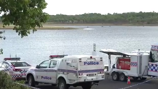 The body of a man was found about 10am on Tuesday at Wivenhoe Dam.