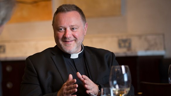 Father Rod Bower at Felt: 'I tend to choose justice over order. I don't want to abandon order, but I think order without justice is tyranny.'