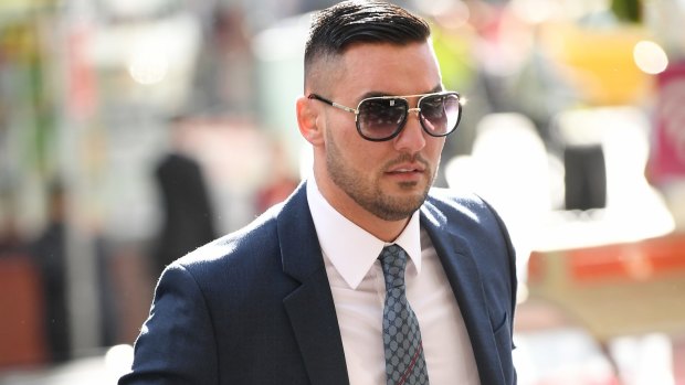 Salim Mehajer outside the Downing Centre Local Court on Wednesday