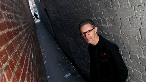 MELBOURNE, AUSTRALIA - JUNE 15:  Cricket writer Gideon Haigh poses for a photo in Corrs Lane in the cbd on June 15, 2015 in Melbourne, Australia.  (Photo by Pat Scala/Fairfax Media) *** Local Caption *** Gideon Haigh