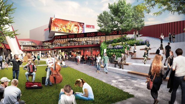 Artist's impressions of $150 million Harbour Town revamp.