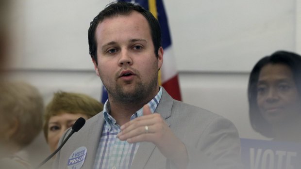 Caught in the act ... Josh Duggar admitted using Ashley Madison.