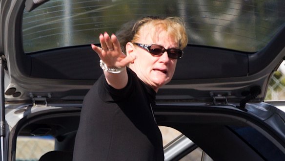 Karen Nettleton, Khaled Sharrouf's mother-in-law, at a Kernell business where she works.