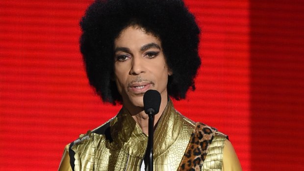 Secrets: Prince at the 2015 American Music Awards in November. 