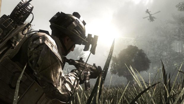 Nvidia helps make games such as Call of Duty more life-like. 