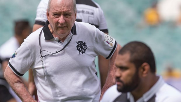 Angry: Alan Jones volunteered his services to coach the Barbarians.