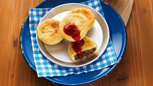 Nothing flies off the table faster than party pies