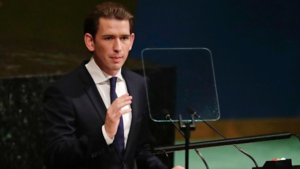 Austrian Foreign Minister Sebastian Kurz could form a coalition government with the anti-immigration Freedom Party after the October 13 elections.