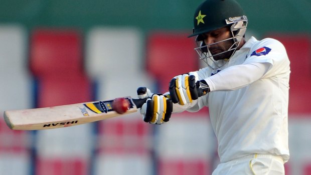 Pakistan batsman Mohammad Hafeez.