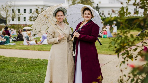 The Jane Austen Festival is on this weekend as part of the National Heritage Festival.