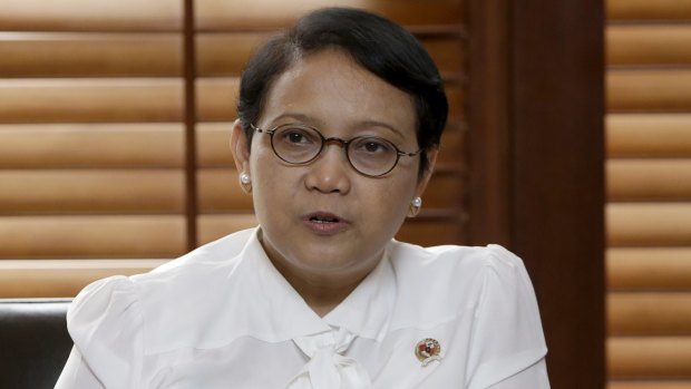 Retno Marsudi is Indonesia's first female foreign affairs minister.