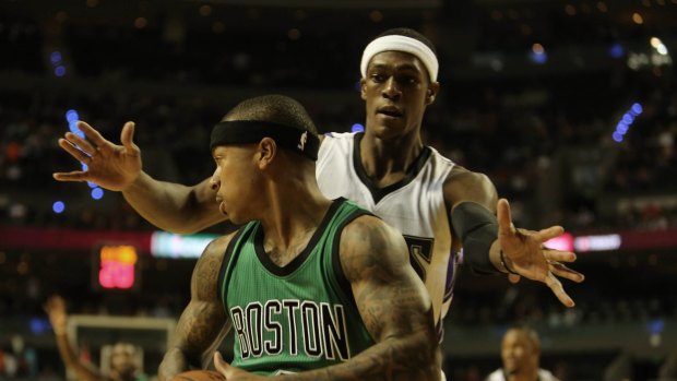 Boston Celtics' Isaiah Thomas.