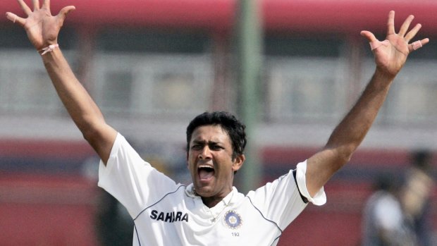 Anil Kumble has been named as India's coach.