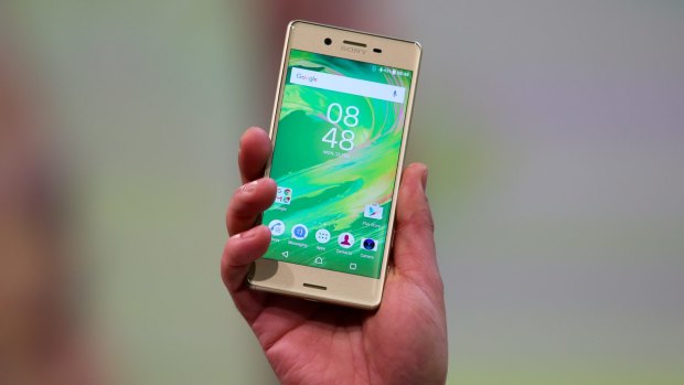 The Xperia X is unveiled at Mobile World Congress.