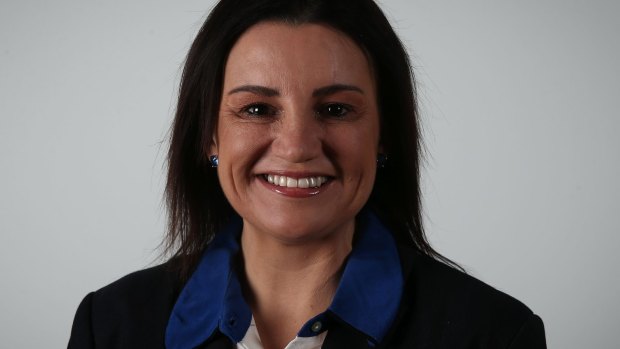Senator Jacqui Lambie at Parliament House in Canberra in September 2016.