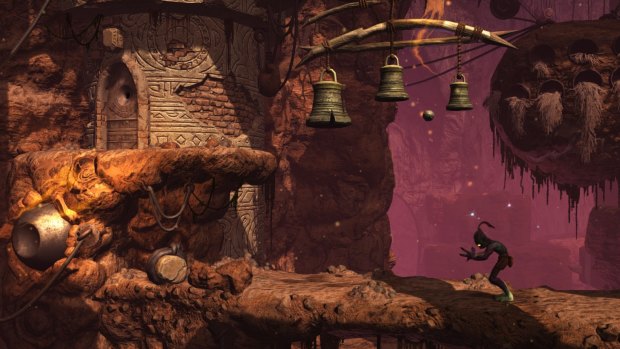 <i>Oddworld's</i> come a long way, mechanically and graphically, since its start on the original PlayStation. 