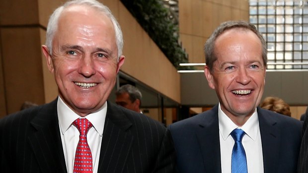 Promise of change, or simply same old same old as Malcolm Turnbull and Bill Shorten played the 'funny' numbers game.