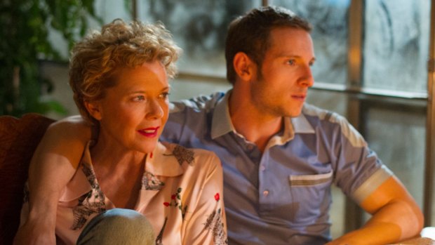 Annette Bening and Jamie Bell in <i>Film Stars Don't Die in Liverpool</i>.