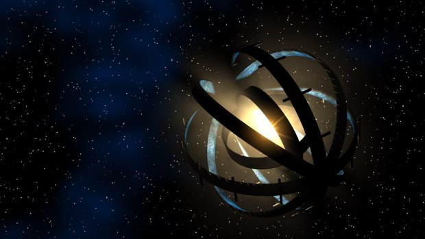 One outlandish hypothesis suggests the star's light signal is caused by a Dyson sphere, an alien megastructure designed to capture solar energy. 