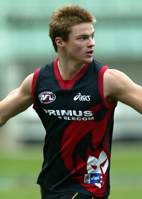 Colin Sylvia during his time with Melbourne in 2005.