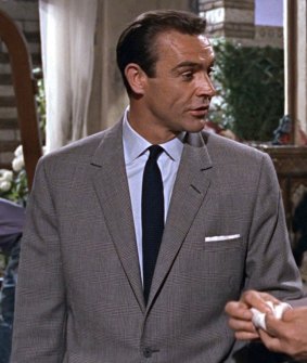 Sean Connery styled up in <i>From Russia With Love.</i>